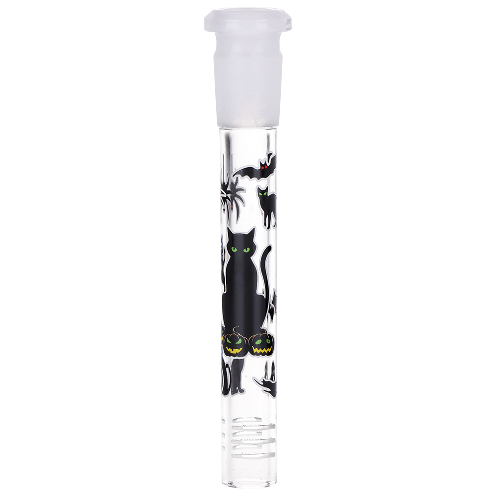 Pulsar Black Cat Beaker Bong Set | Downstem