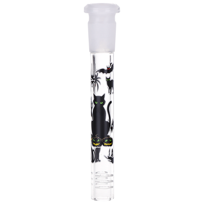 Pulsar Black Cat Beaker Bong Set | Downstem
