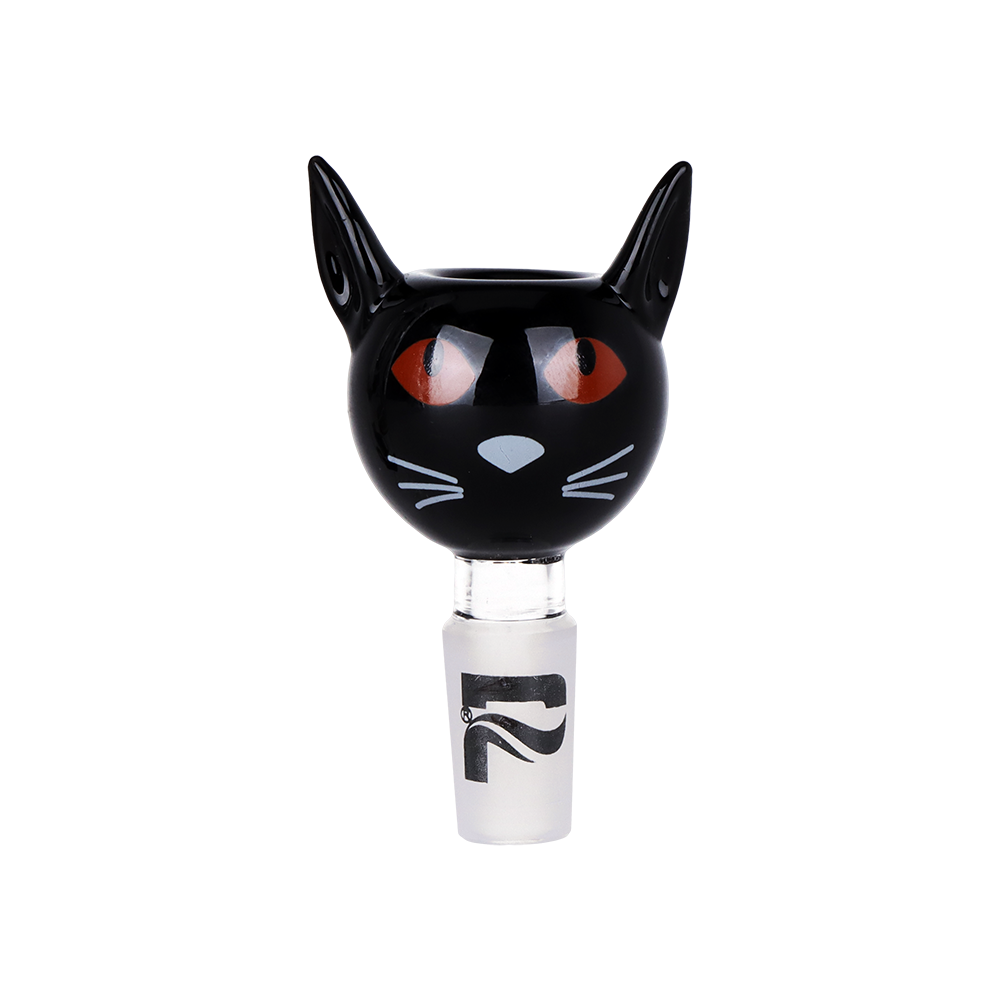 Pulsar Black Cat Beaker Bong Set | Herb Slide