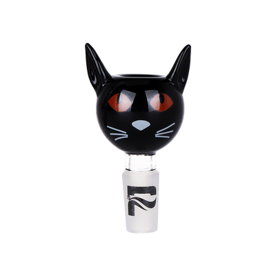 Pulsar Black Cat Beaker Bong Set | Herb Slide