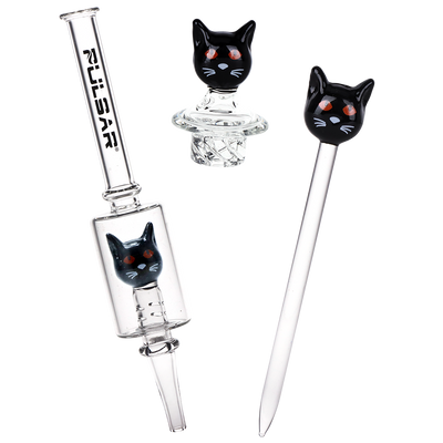 Pulsar Black Cat Dab Rig Set | Accessories