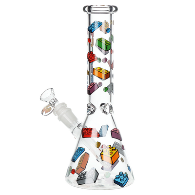 Pulsar Building Blocks Beaker Bong | Back View