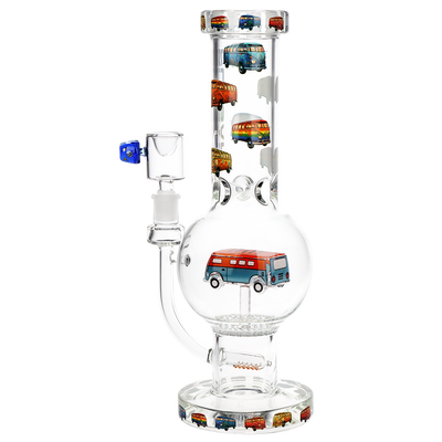 Pulsar Camper Van Bubble Bong | Back VIew