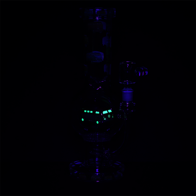 Pulsar Camper Van Bubble Bong | Glow In The Dark Accents