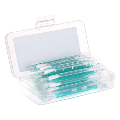 Pulsar CORE Alcohol Filled Cotton Buds | 30 Piece Container | Individually Wrapped Swabs