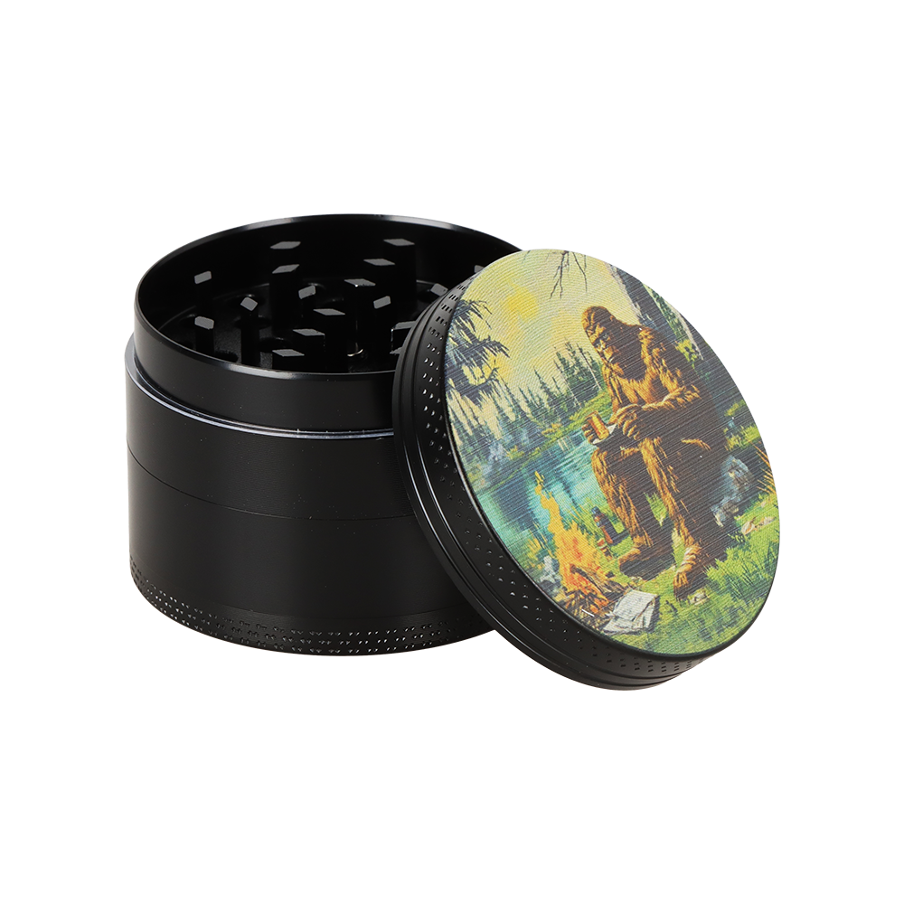 Pulsar Design Series Smoker's Kit | Bigfoot Camp | 4 Piece Grinder