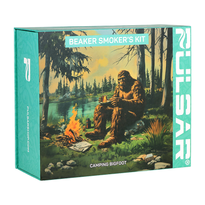 Pulsar Design Series Smoker's Kit | Bigfoot Camp | Gift Box Packaging