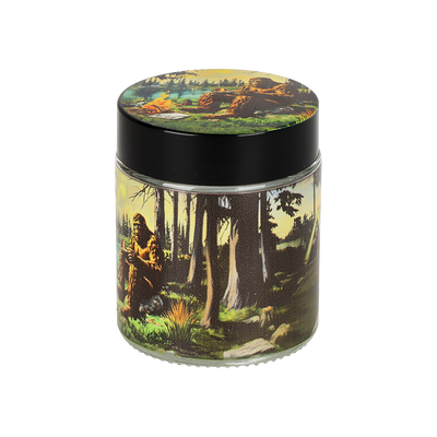 Pulsar Design Series Smoker's Kit | Bigfoot Camp | Glass Storage Jar