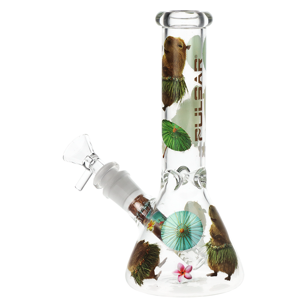 Pulsar Design Series Smoker's Kit | Capybara Cabana | Beaker Bong Back View