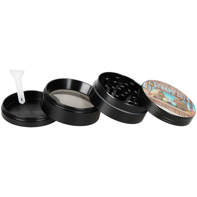 Pulsar Design Series Smoker's Kit | Capybara Cabana | 4 Piece Grinder