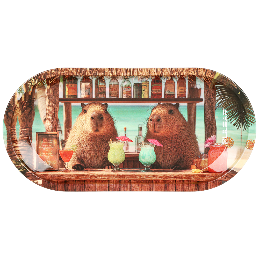 Pulsar Design Series Smoker's Kit | Capybara Cabana | Rolling Tray
