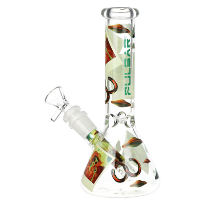 Pulsar Design Series Smoker's Kit | Cowboy Alien | Beaker Bong Back View