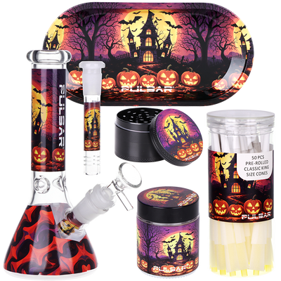 Pulsar Design Series Smoker's Kit | Haunted House | Kit Contents