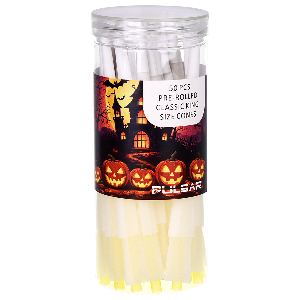 Pulsar Design Series Smoker's Kit | Haunted House | King Size Pre-Rolled Cones