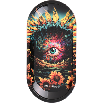 Pulsar Design Series Smoker's Kit | Sunflower Of The Mind | Rolling Tray