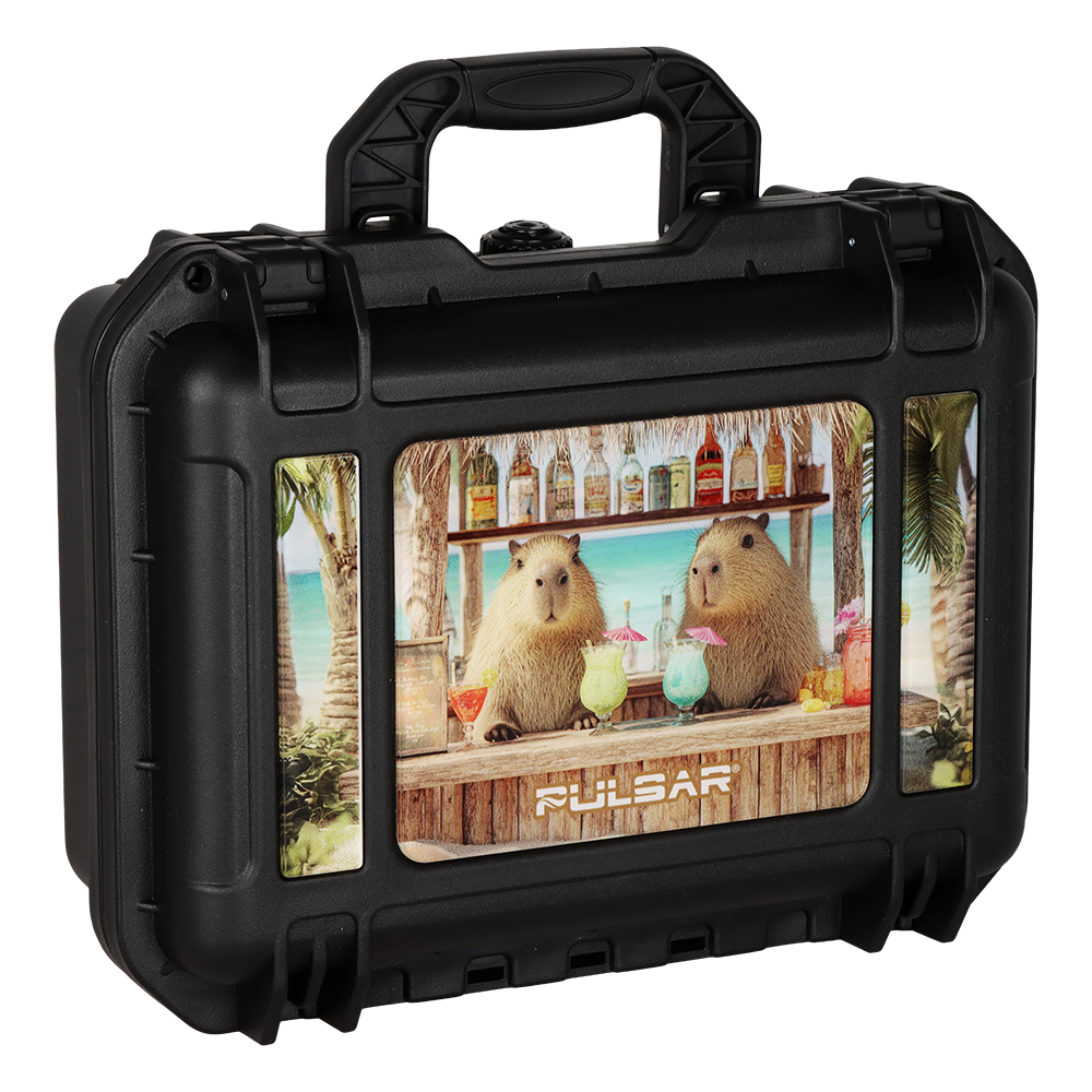 Pulsar Design Series Smoker's Travel Kit 2.0 | Capybara Cabana | Travel Case