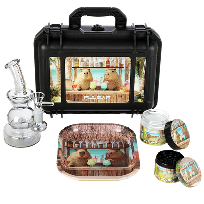 Pulsar Design Series Smoker's Travel Kit 2.0 | Capybara Cabana | Full Set