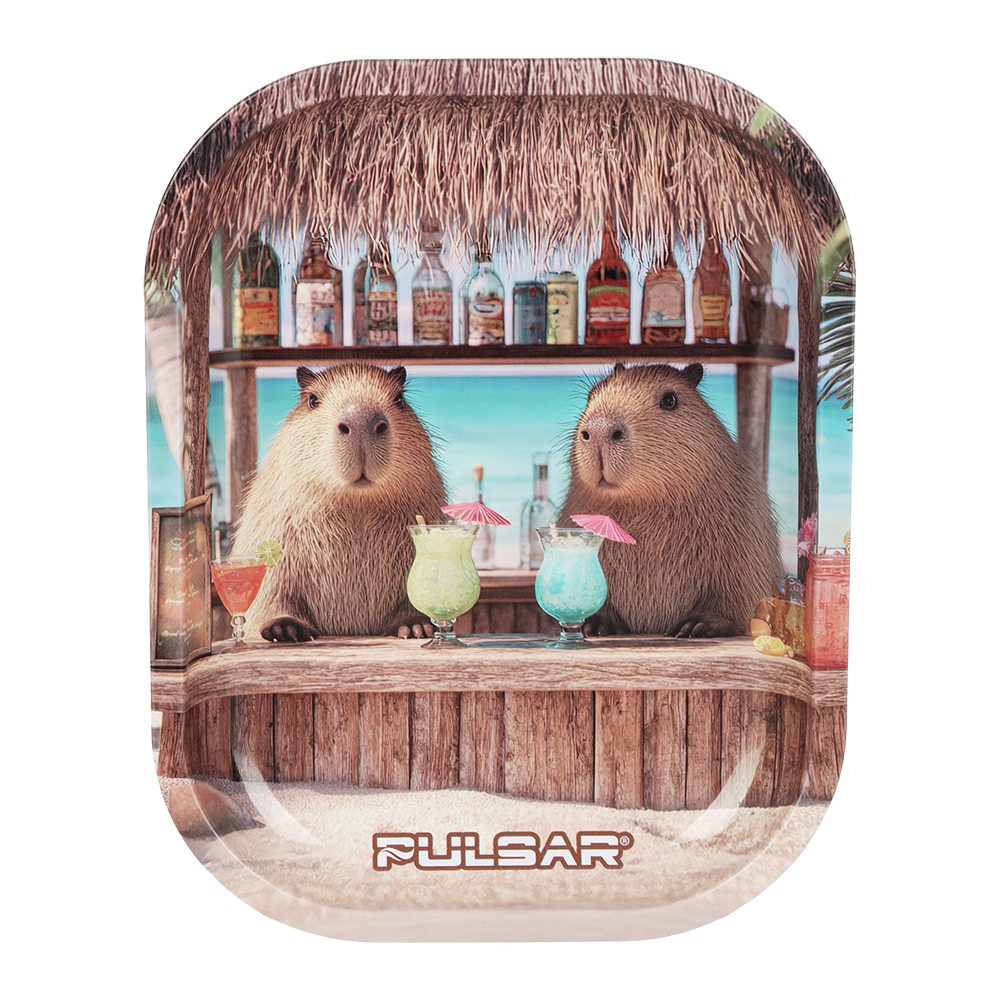 Pulsar Design Series Smoker's Travel Kit 2.0 | Capybara Cabana | Rolling Tray