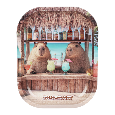 Pulsar Design Series Smoker's Travel Kit 2.0 | Capybara Cabana | Rolling Tray