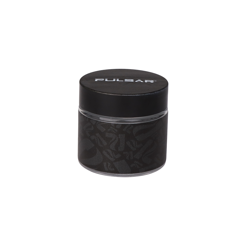 Pulsar Design Series Smoker's Travel Kit 2.0 | Logo Camo | Glass Stash Jar