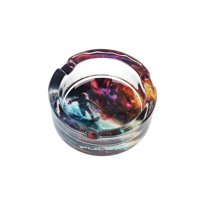 Pulsar Design Series Smoker's Travel Kit | Astro Surfer | Glass Ashtray