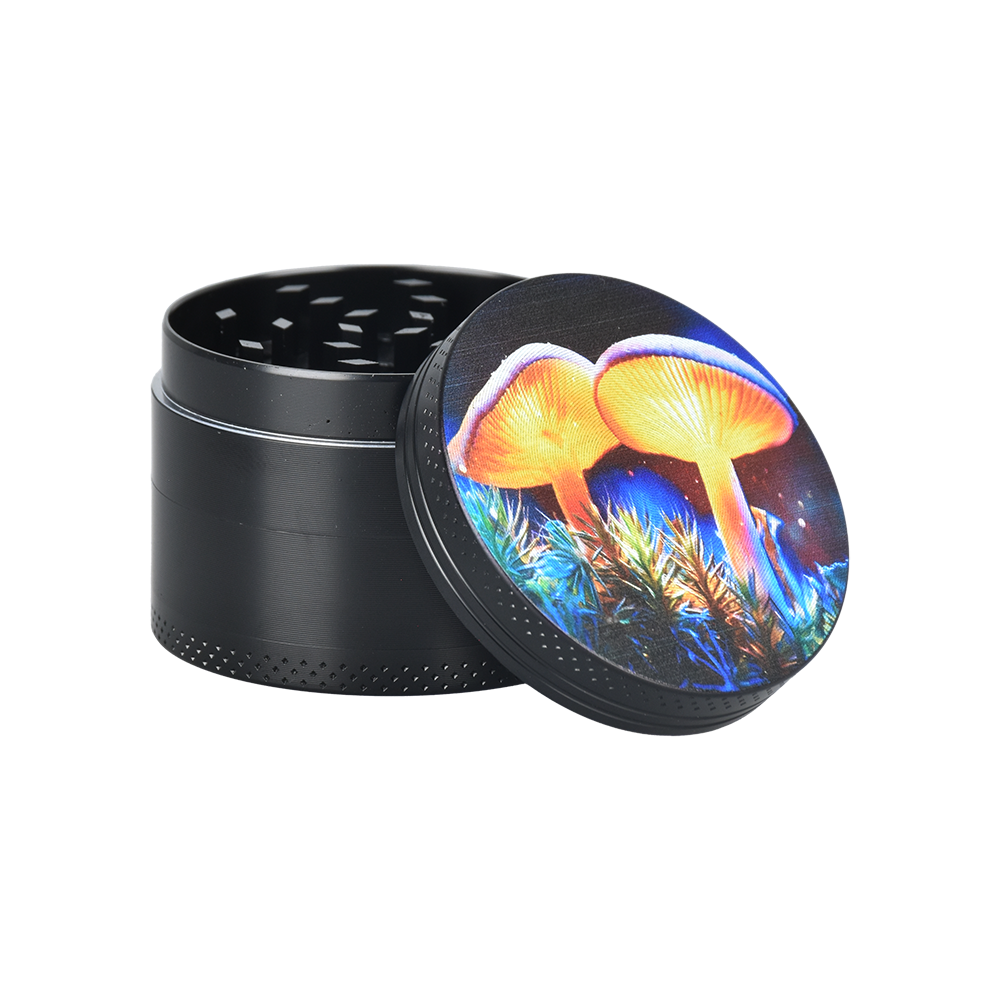 Pulsar Design Series Smoker's Travel Kit | Mystical Mushrooms | Grinder