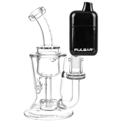 Pulsar DL Wax Vape Bar | View with Water Pipe