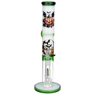 Pulsar Double Stacked Halloween Bong | Front View