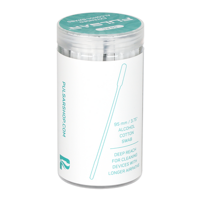 Pulsar Extended Alcohol Cleaning Swabs | 50 Count Jar