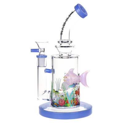 Pulsar Fish Out Of Water Bong | Back View