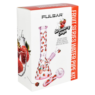Pulsar Fruit Series Herb Pipe Duo | Strawberry Cough | Packaging