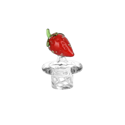 Pulsar Fruit Series Wax Pipe Duo | Strawberry Cough | Carb Cap