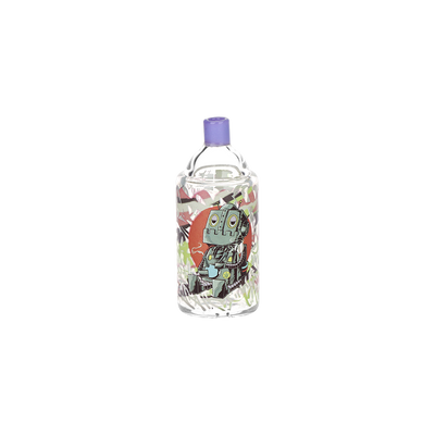 Pulsar Graffiti Series Spray Paint Herb Pipe Duo | DopeBot Design | Hand Pipe