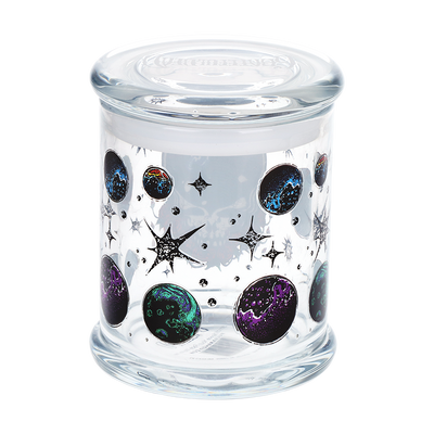 Grateful Dead x Pulsar Pop Top Jar | Space Your Face Worlds | Back View