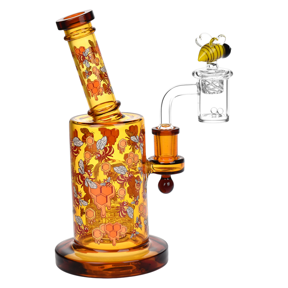 Pulsar Greatest Hits Series Wax Pipe Duo | Beez | Dab Rig Back View
