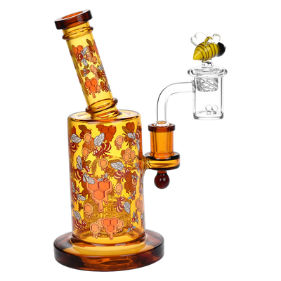 Pulsar Greatest Hits Series Wax Pipe Duo | Beez | Dab Rig Back View