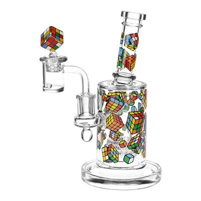 Pulsar Greatest Hits Series Wax Pipe Duo | Cubez | Dab Rig Front View