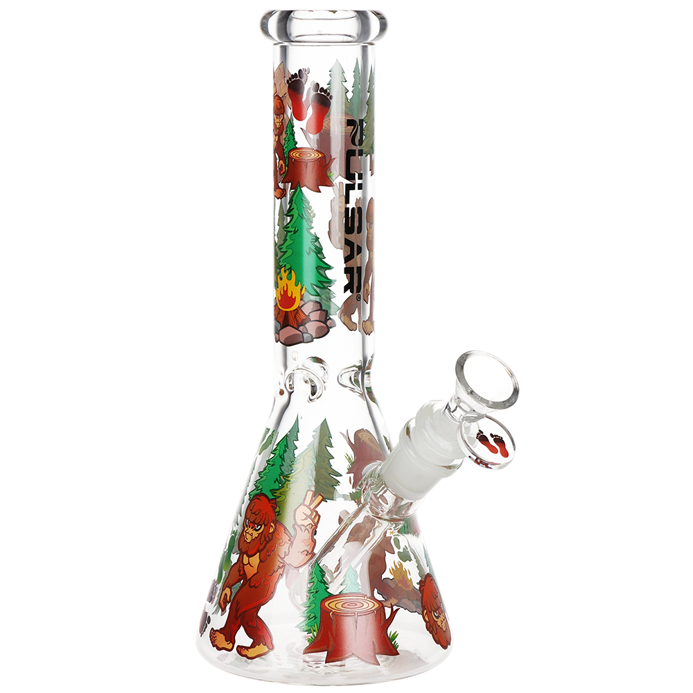 Pulsar Grumpy Bigfoot Beaker Bong | Front View