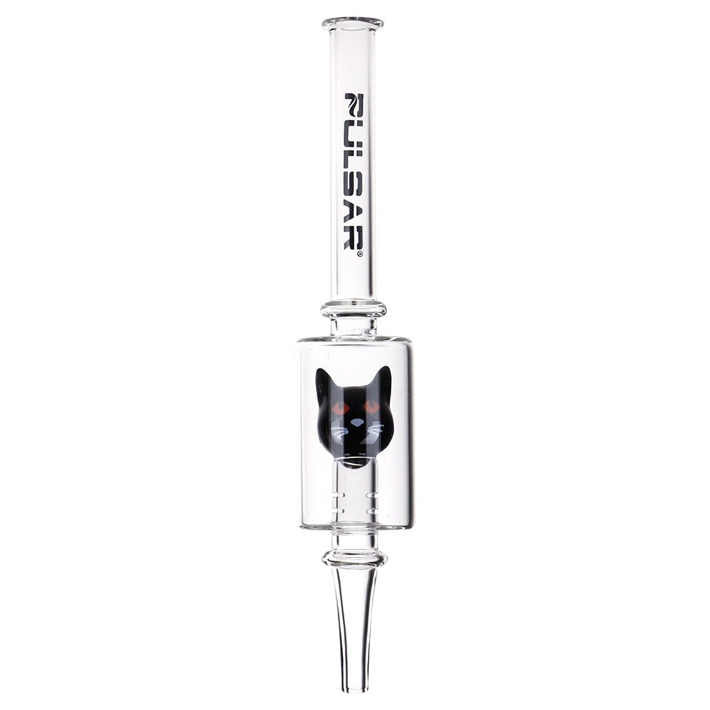 Pulsar Halloween Dab Straw Set | Black Cat