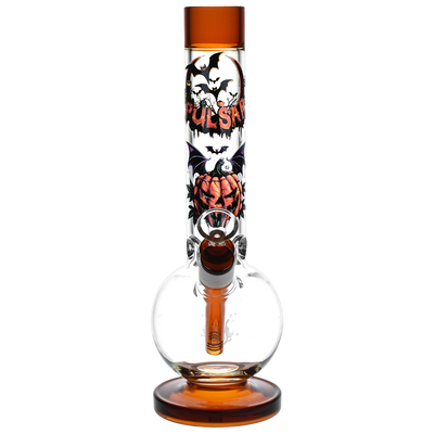 Pulsar Halloween Scene Bubble Bong | Front View