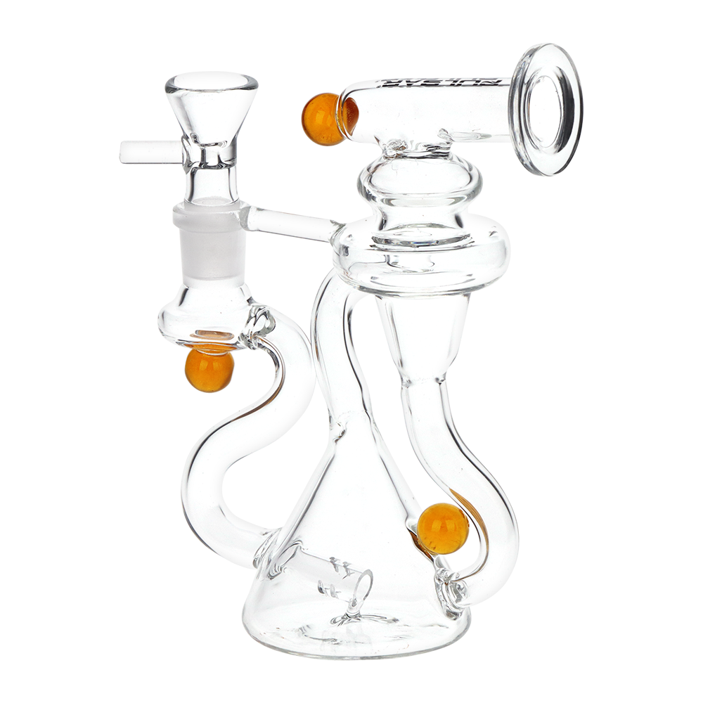 Pulsar Marble Scope Recycler Bong | Back View
