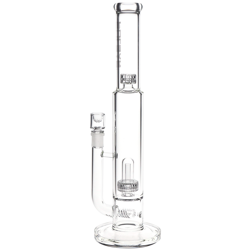 Pulsar Matrix Monolith Straight Tube Bong | Back View