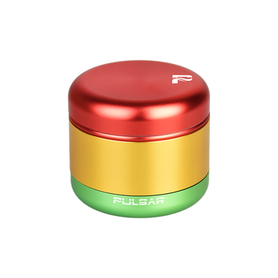 Pulsar Matte Finish Herb Grinder | 4pc | 2.25" | Rasta