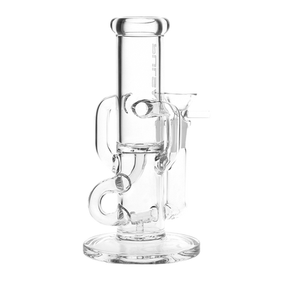 Pulsar Perpetuity Klein Recycler Tube Bong | Back View