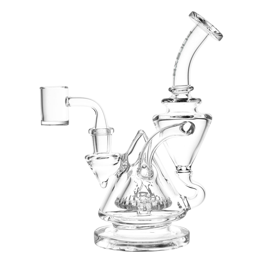 Pulsar Pyramid Baller Recycler Dab Rig | Side View