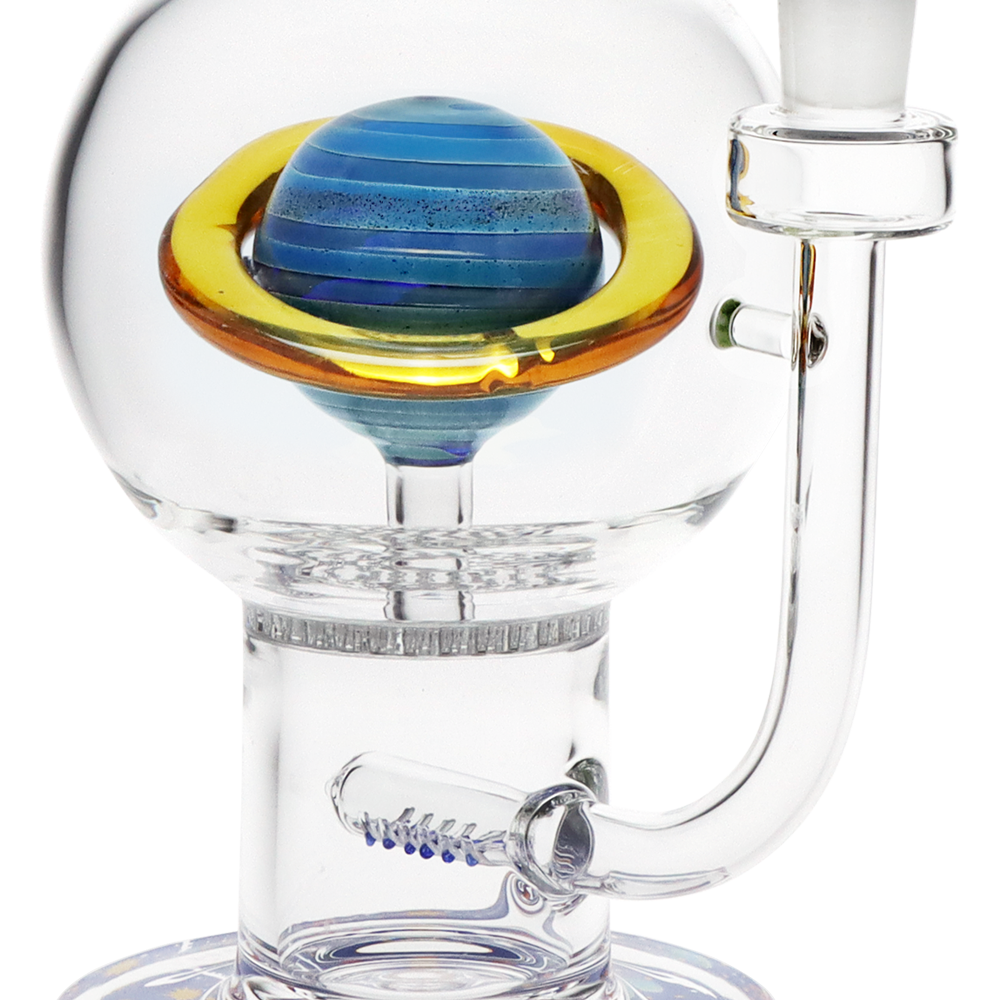 Pulsar Rings of Saturn Bubble Bong | Close View