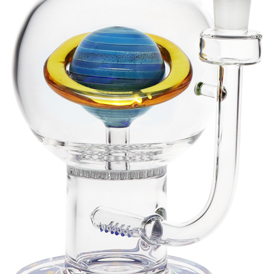 Pulsar Rings of Saturn Bubble Bong | Close View
