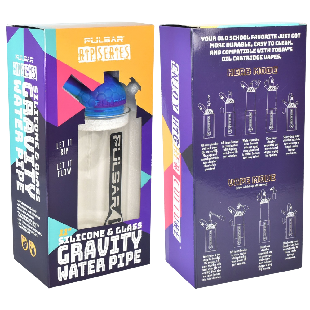 Pulsar RIP Series Gravity Bong | Packaging