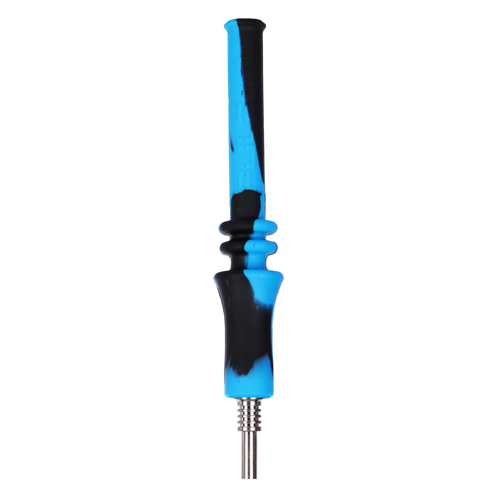 Pulsar RIP Silicone Dab Straw | Black Blue