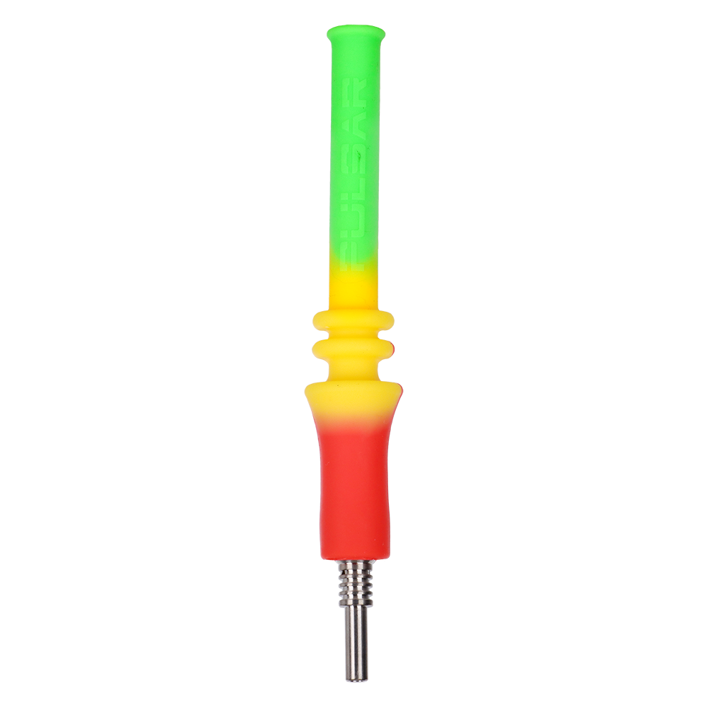 Pulsar RIP Silicone Dab Straw | Rasta